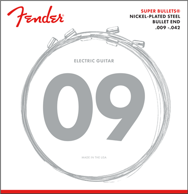 Fender 3250L Super Bullet Nickel Electric Guitar Strings - 9-42