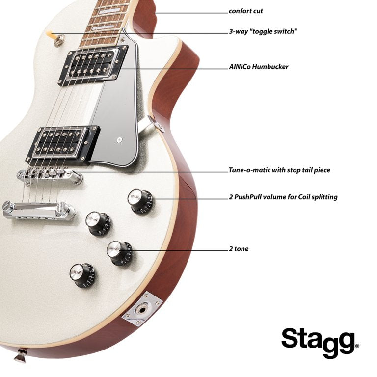 Stagg L-Series Standard - Silver Top