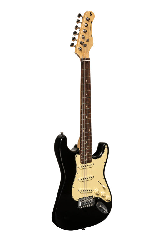 Stagg Standard S-Type, 3/4 size - Black