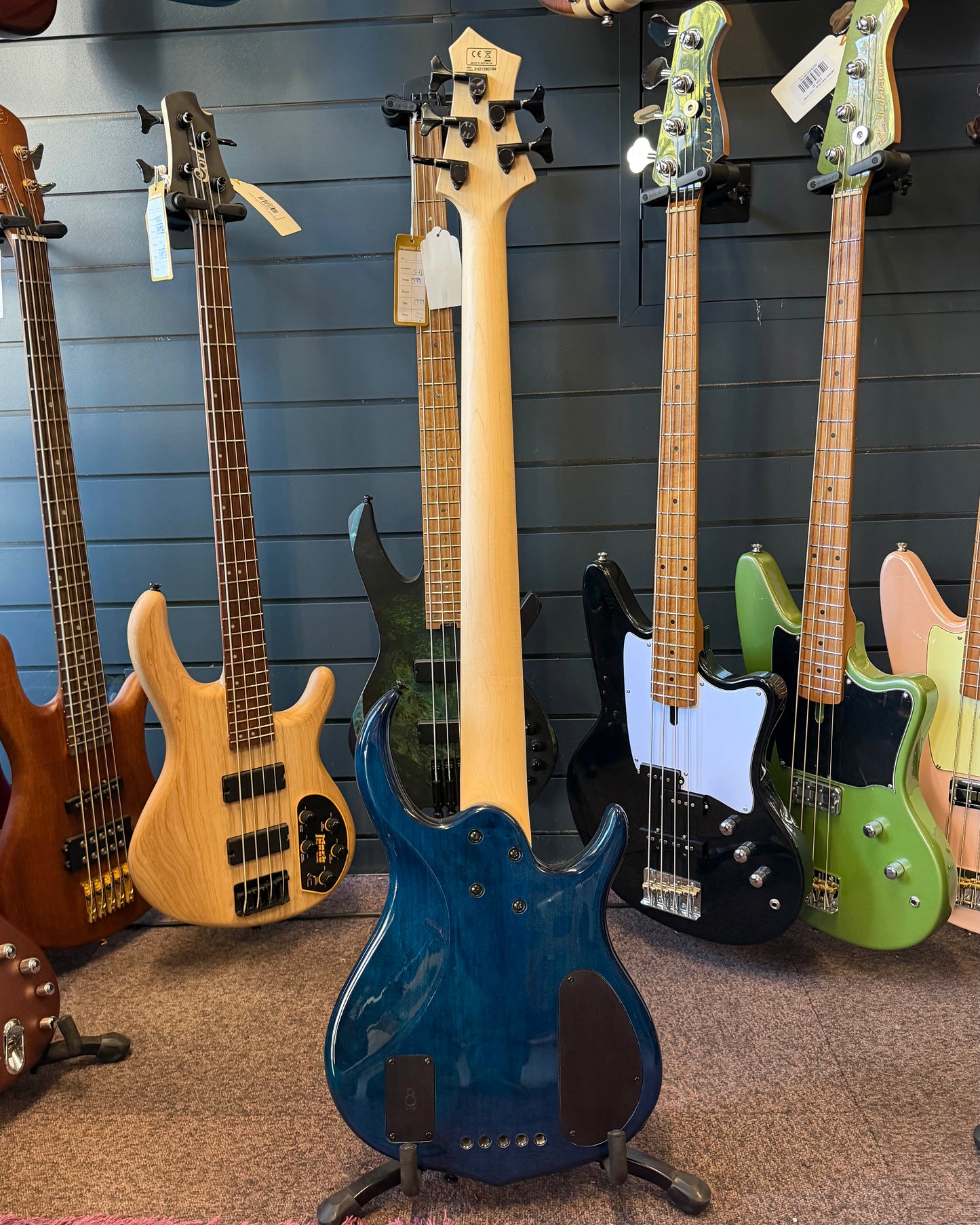 Sire M7 5-String Left-Handed - Blue
