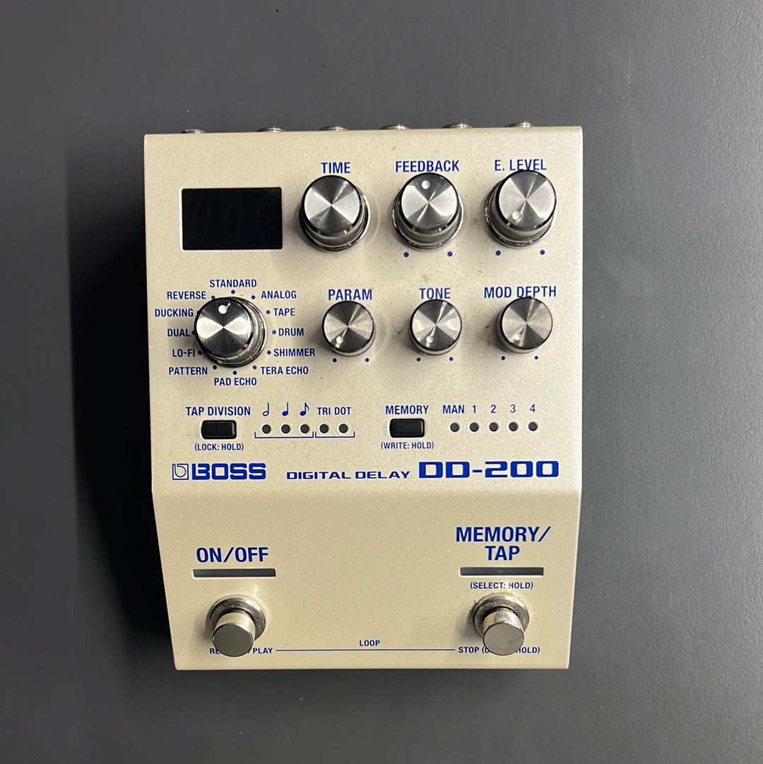 Boss DD-200 Digital Delay – The Guitar Tech