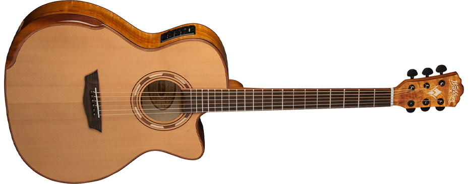 Washburn G66SCE Spalt Maple Grand Auditorium - Natural