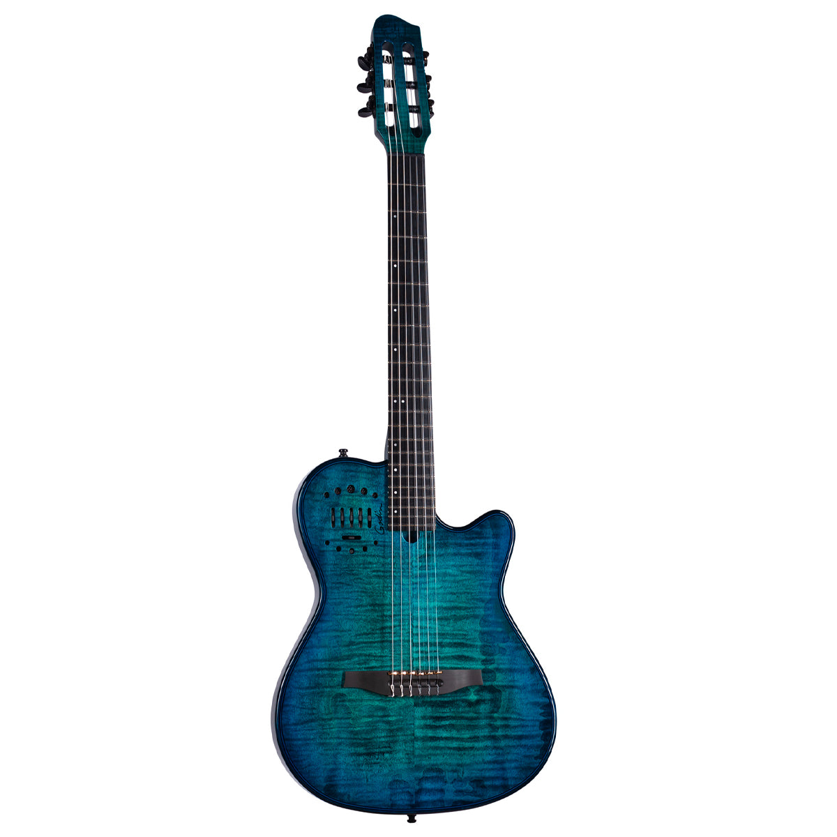Godin Multiac Mundial Deluxe Limited ~ Ocean Burst