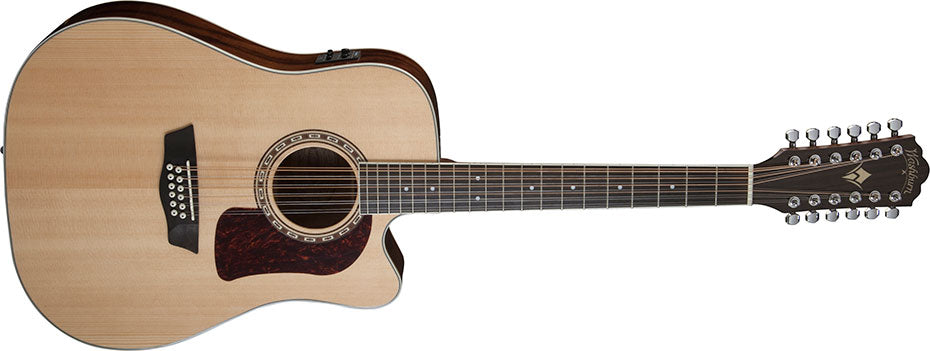 Washburn D10SCE-12 Heritage 12-String Dreadnought Cutaway
