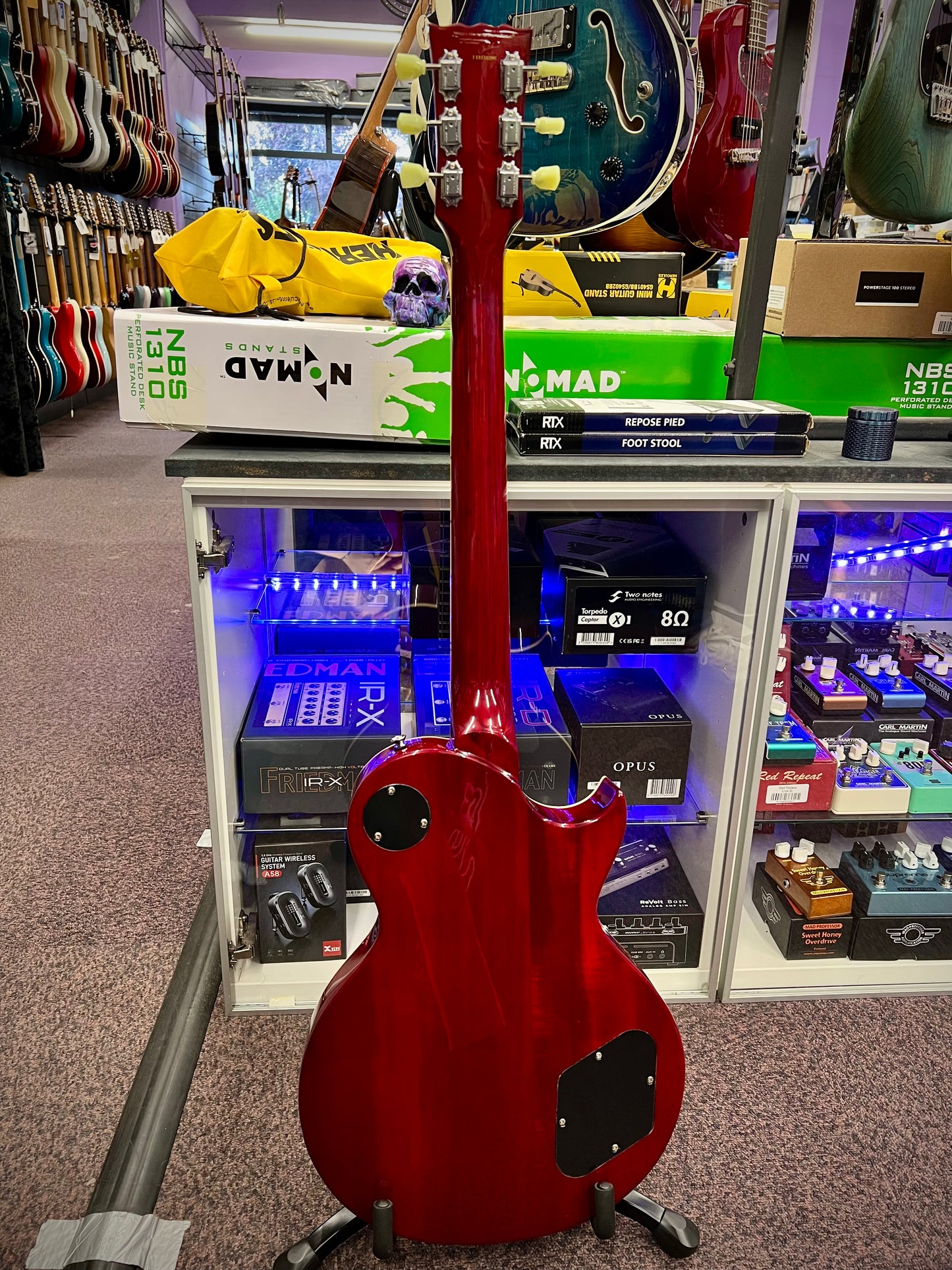 Vintage V100 Left Handed - Cherry Sunburst