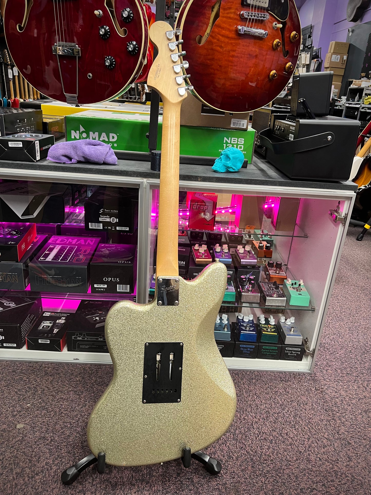 Squier Jagmaster - Gold Sparkle