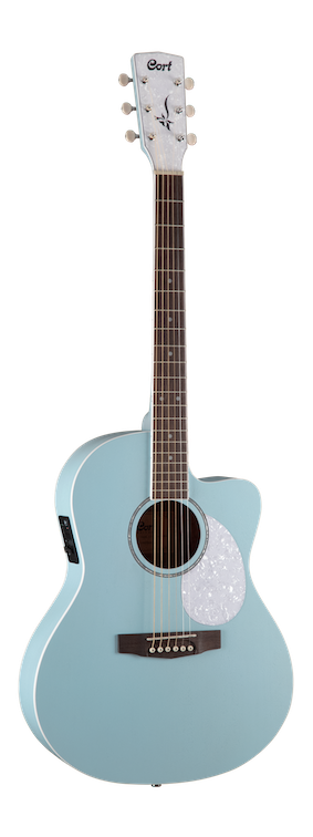 Cort Jade Classic - Sky Blue Open Pore