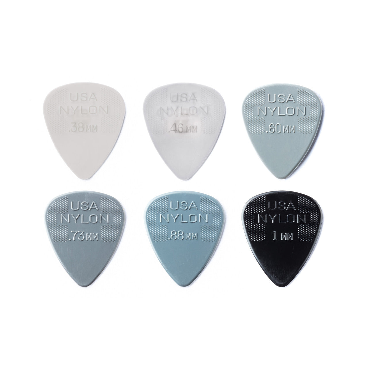 Dunlop Nylon Standard Pick Variety Pack - 12-Pack