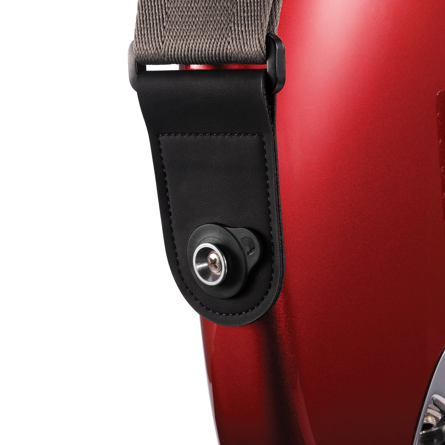 D'Addario Flex Lock Strap Block, 4-Pk - Black