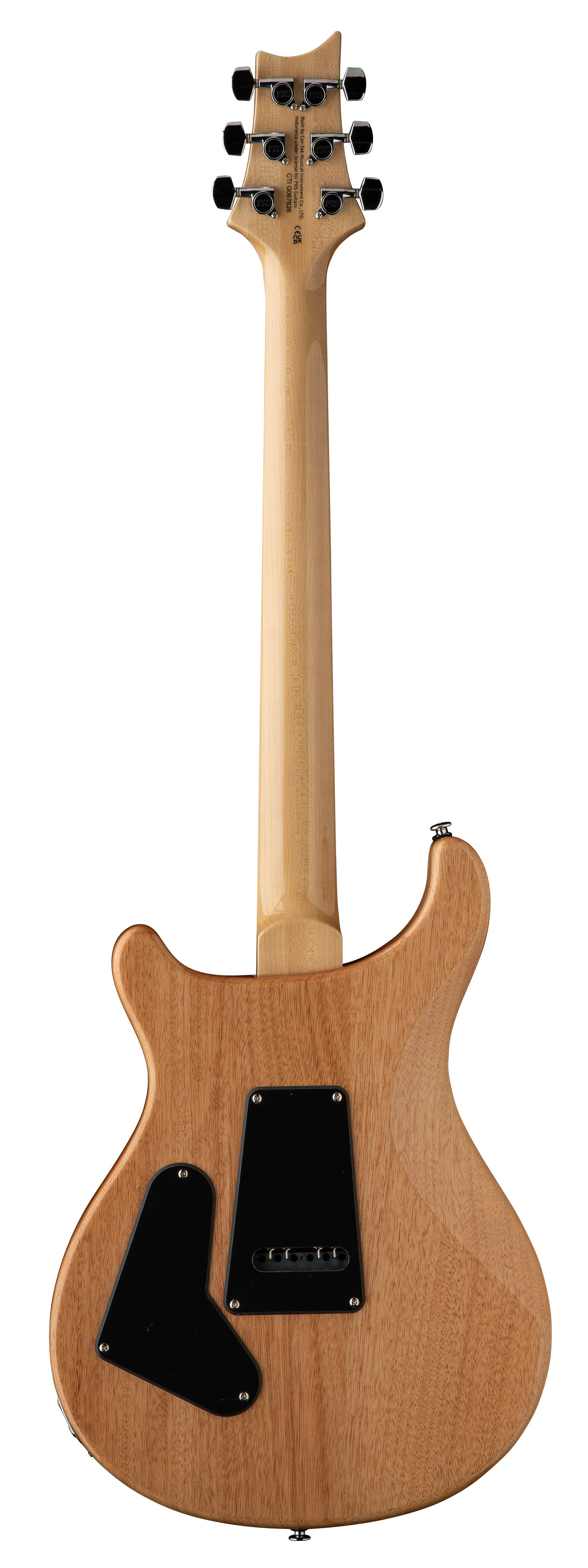 PRS SE Exotic Custom 24 Swamp Ash Burl - Lake Blue