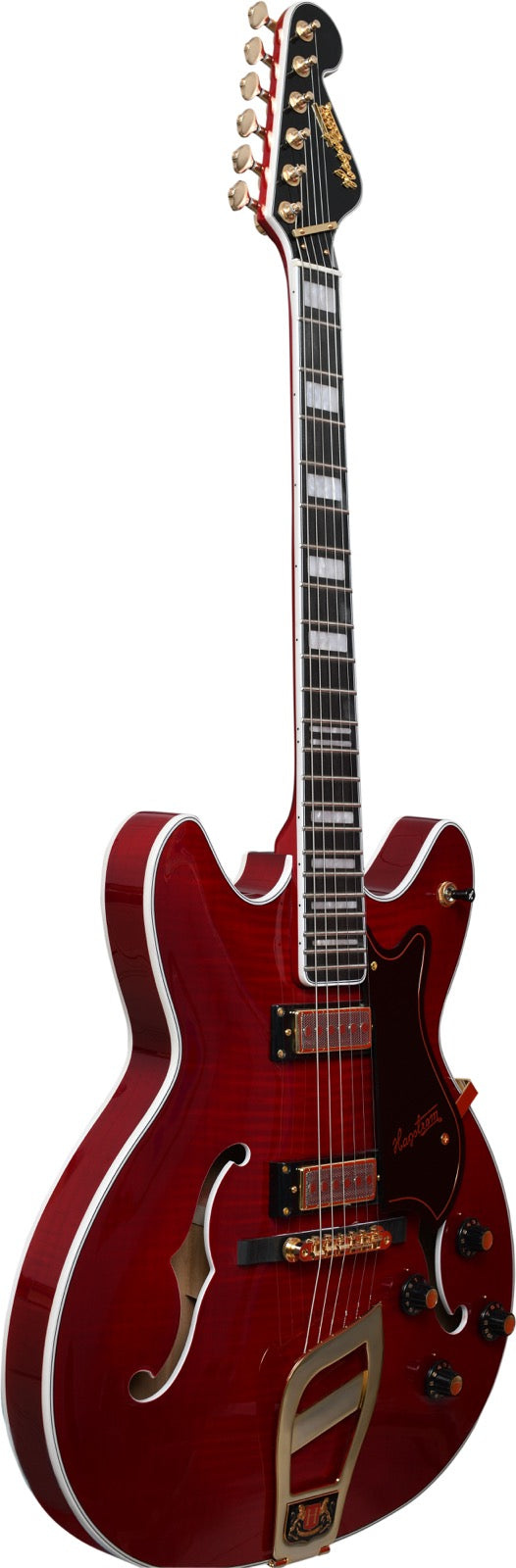 Hagstrom 67 Viking - Wild Cherry Transparent