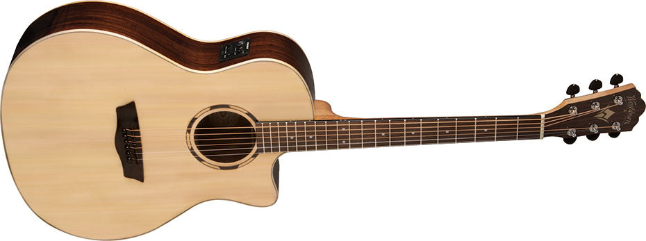 Washburn O20SCE Woodline Orchestra Cutaway - Natural