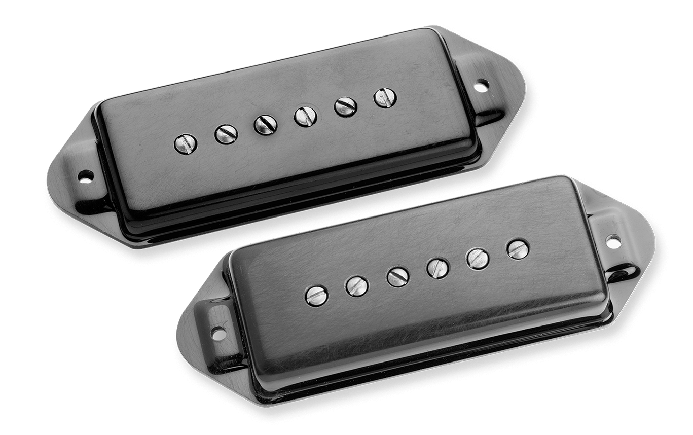 Seymour Duncan Antiquity P90 Dog Ear Set - Black