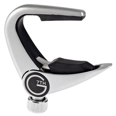 G7th Newport Partial 3 Capo - Silver