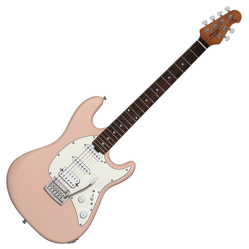 Sterling by Music Man Cutlass HSS - Pueblo Pink Satin