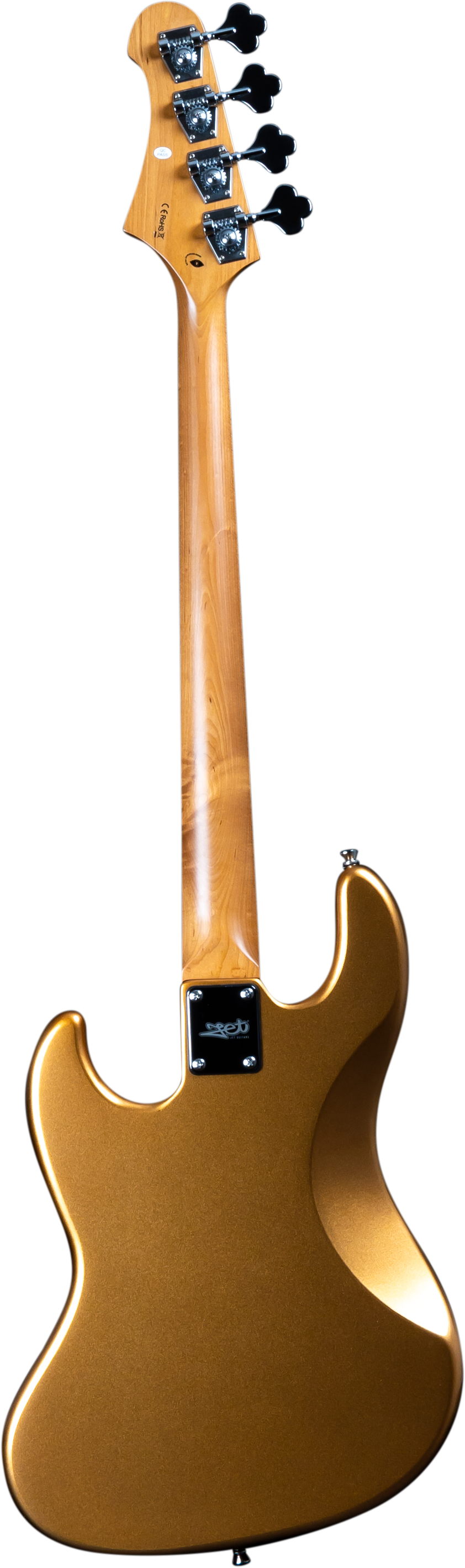JET JJB300 Bass Guitar - Gold