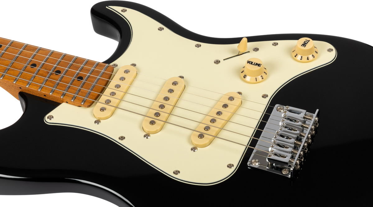 JET JS300 Electric Guitar - Black (Mini)
