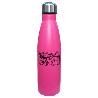 Ernie Ball Water Bottle - Super Slinky Pink