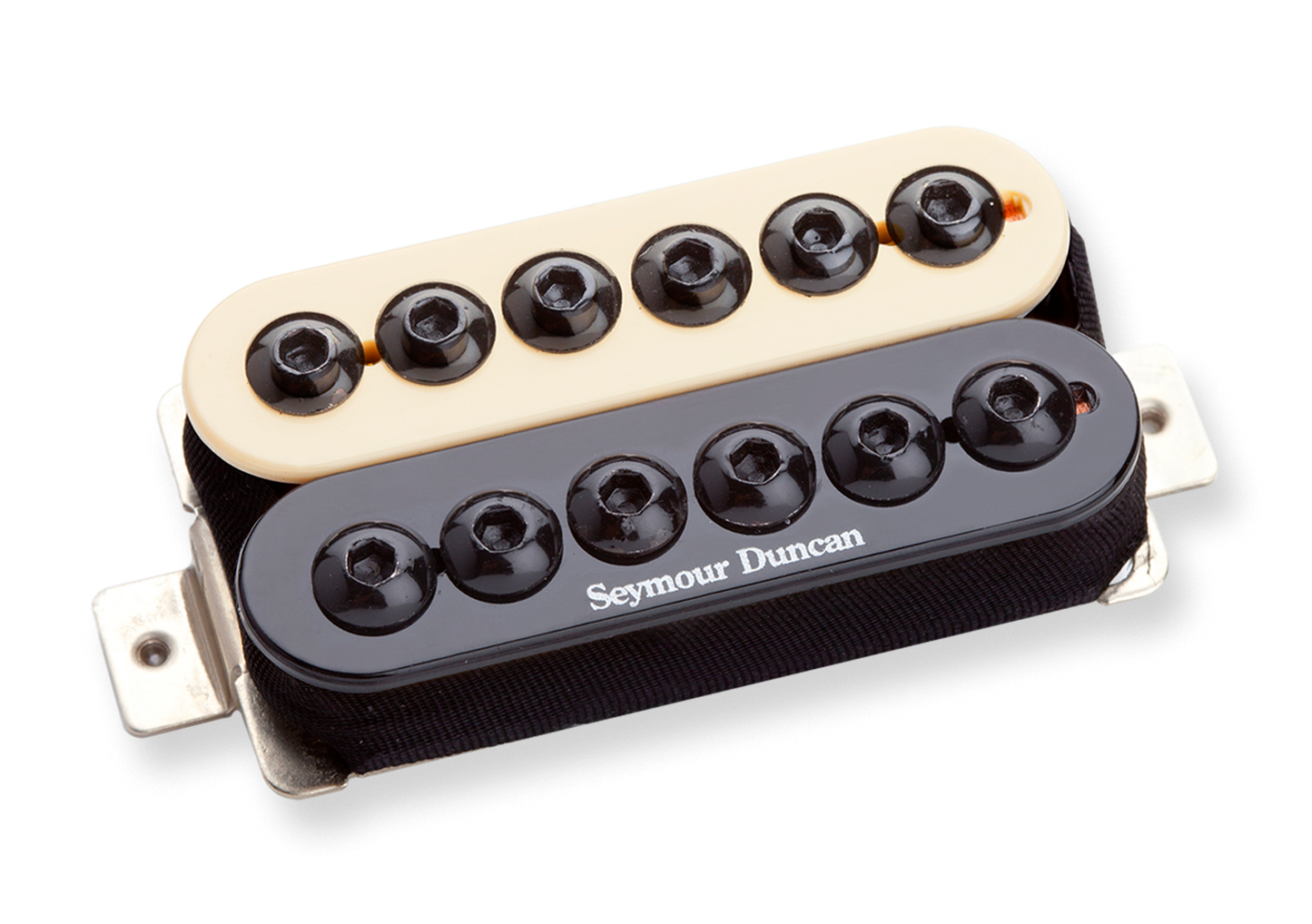 SH-8B INVADER HUMBUCKER REV ZEBRA BRIDGE