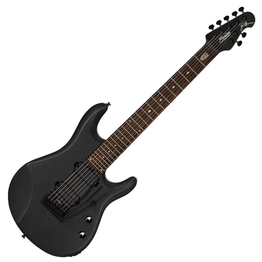 Sterling by Music Man JP70 7-String - Stealth Black
