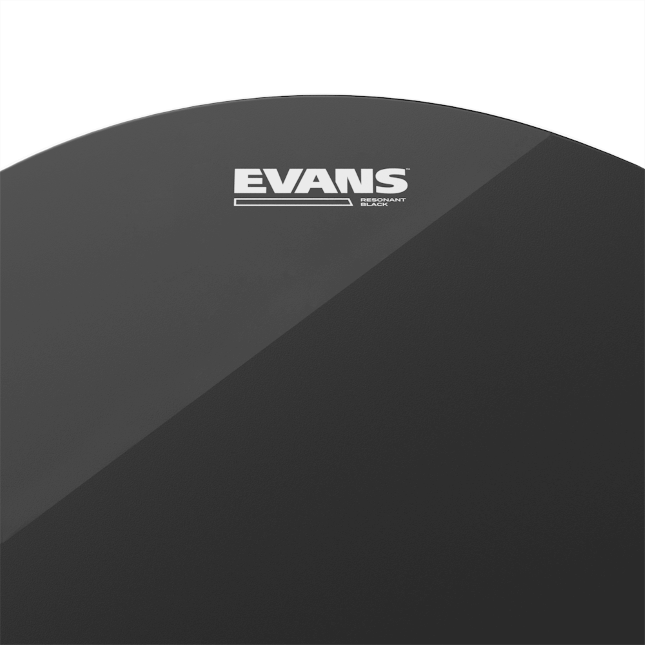 Evans Resonant Black Tom Reso Head