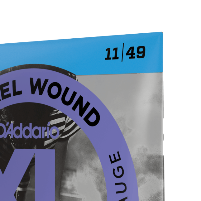 D'Addario EXL115 11-49 Nickel Wound Electric Guitar Strings