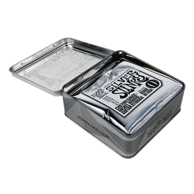 Ernie Ball John Mayer Silver Slinkys 10.5-47 3-Pack Tin