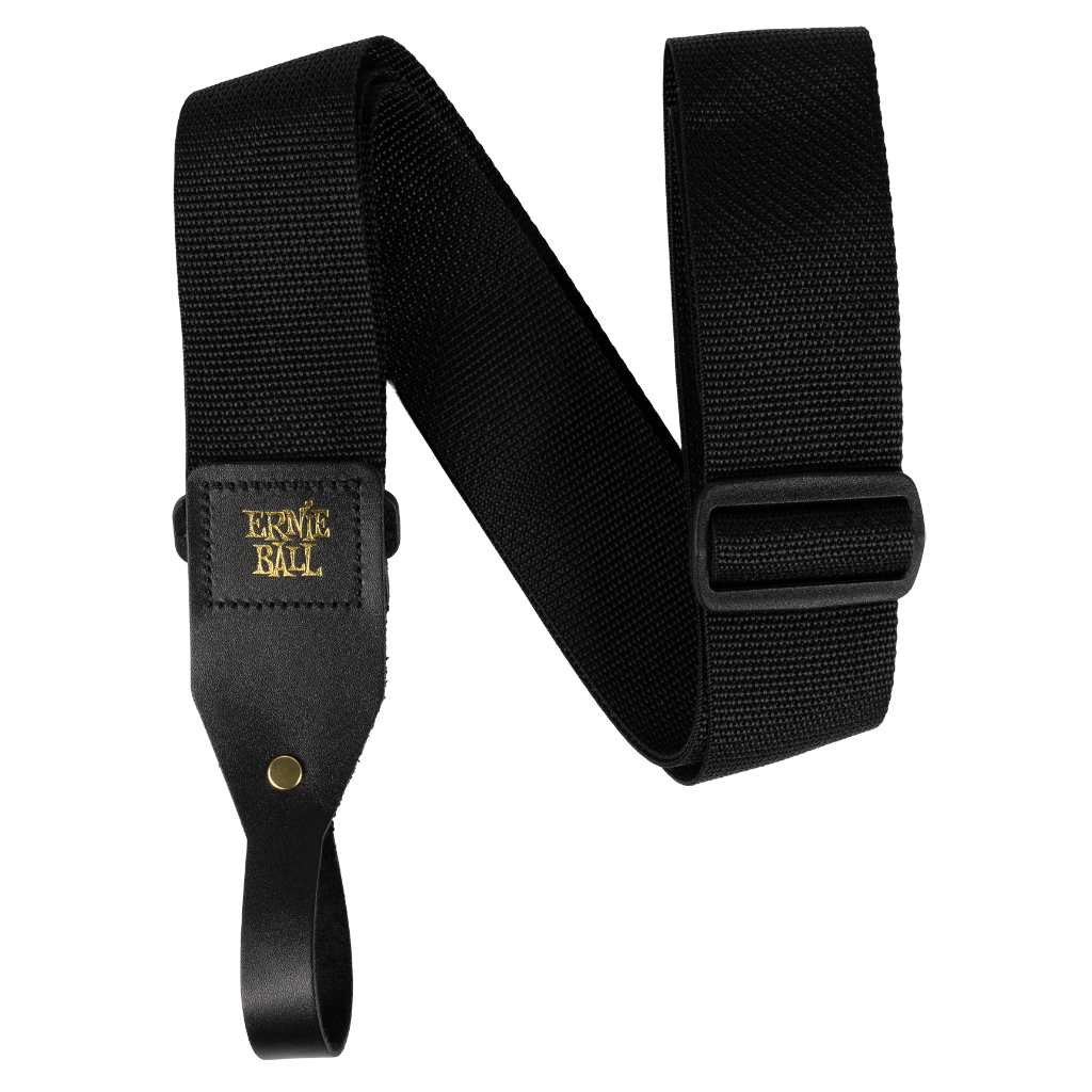 Ernie Ball Polypro Acoustic Strap - Black