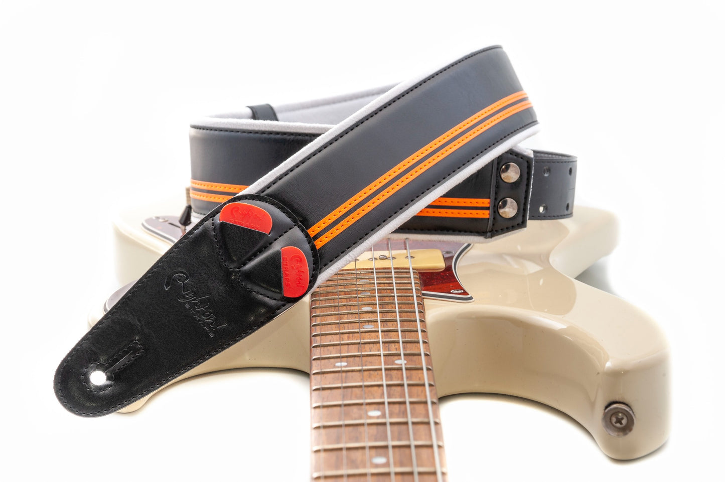 RightOn Mojo Collection Race-60 Guitar Strap - HD