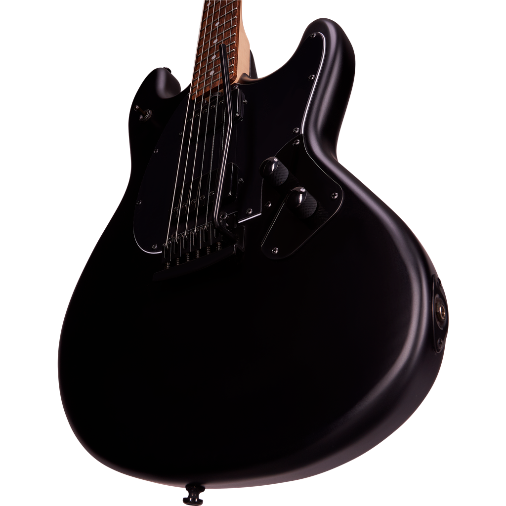 Sterling by Music Man Sub Stingray Guitar - Stealth Black