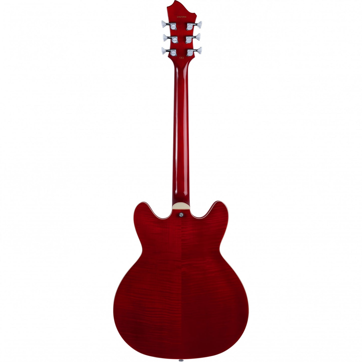 Hagstrom Tremar Viking Deluxe - Wild Cherry Transparent