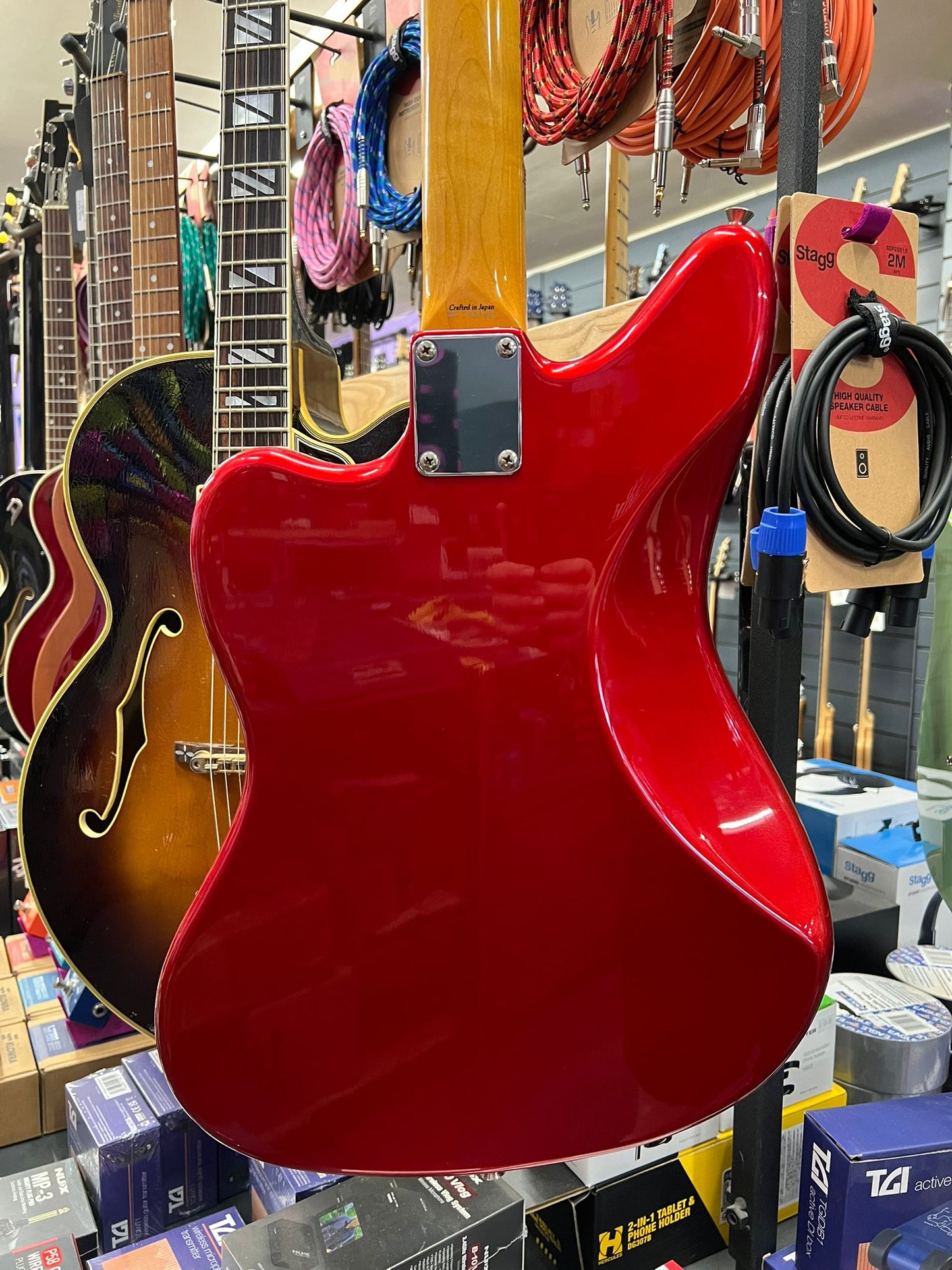 Fender MIJ JG-66 Jaguar - Candy Apple Red