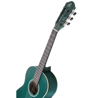 Ortega Student Series 3/4 Size - Spruce/Catalpa - Satin Ocean Blue