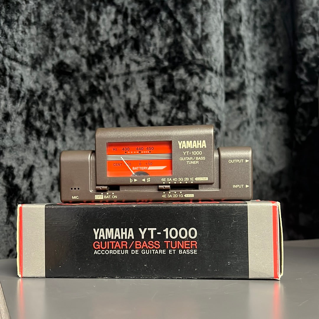 Yamaha YT - 1000 Guitar/Bass tuner