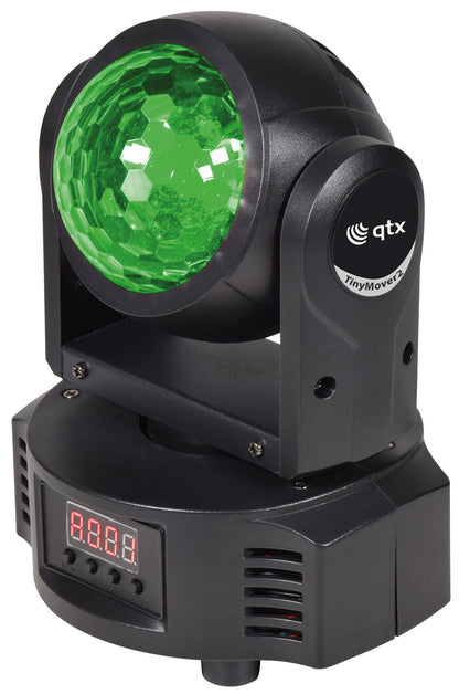 QTX TinyMover: 2-in-1 40W LED Mini Moving Head