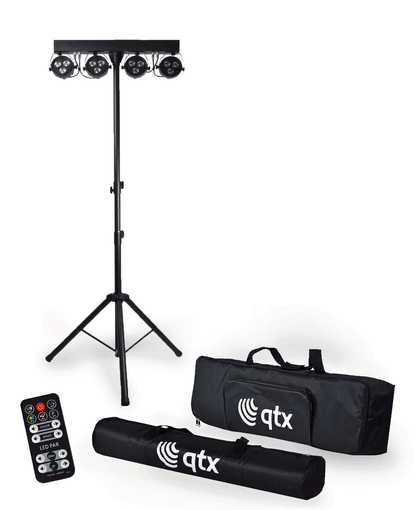 QTX Recharge Performer: LED PAR Bar w/ Tripod