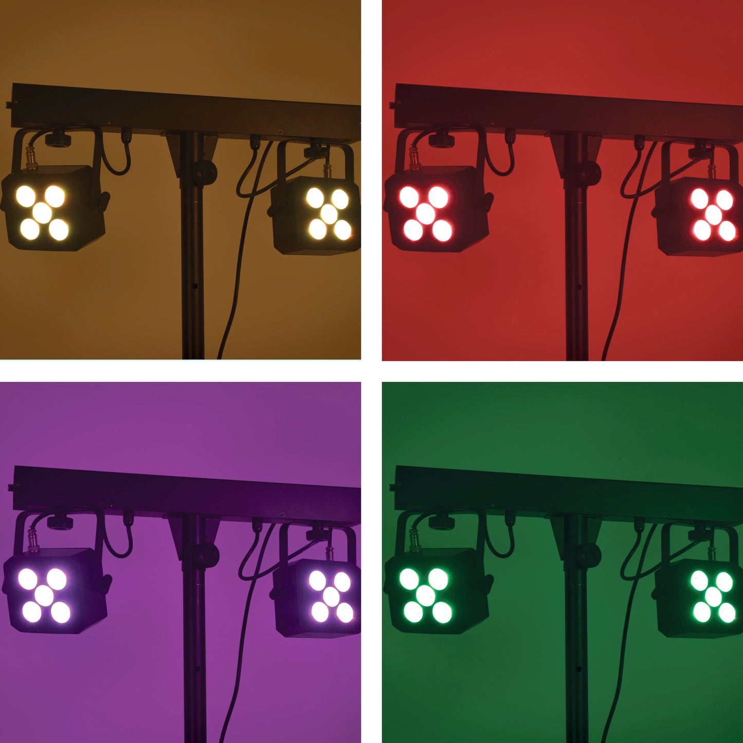 QTX LED Derby FX Bar