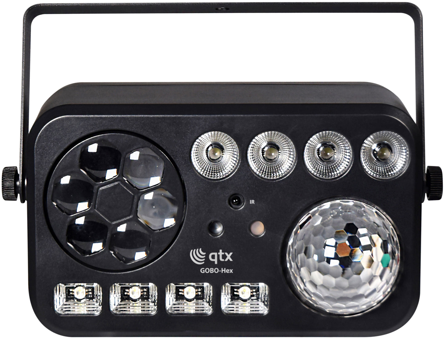 QTX GOBO Hex: 6-in-1 LED & Laser Effect