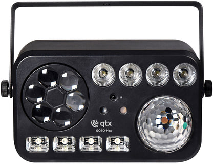 QTX GOBO Hex: 6-in-1 LED & Laser Effect