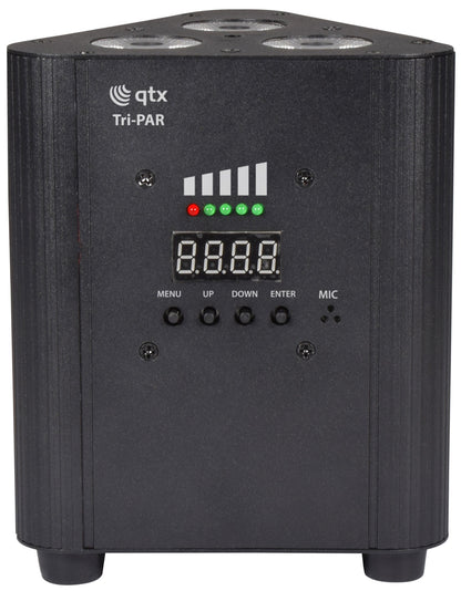 QTX Tri-PAR: Rechargeable Triple PAR Uplighter