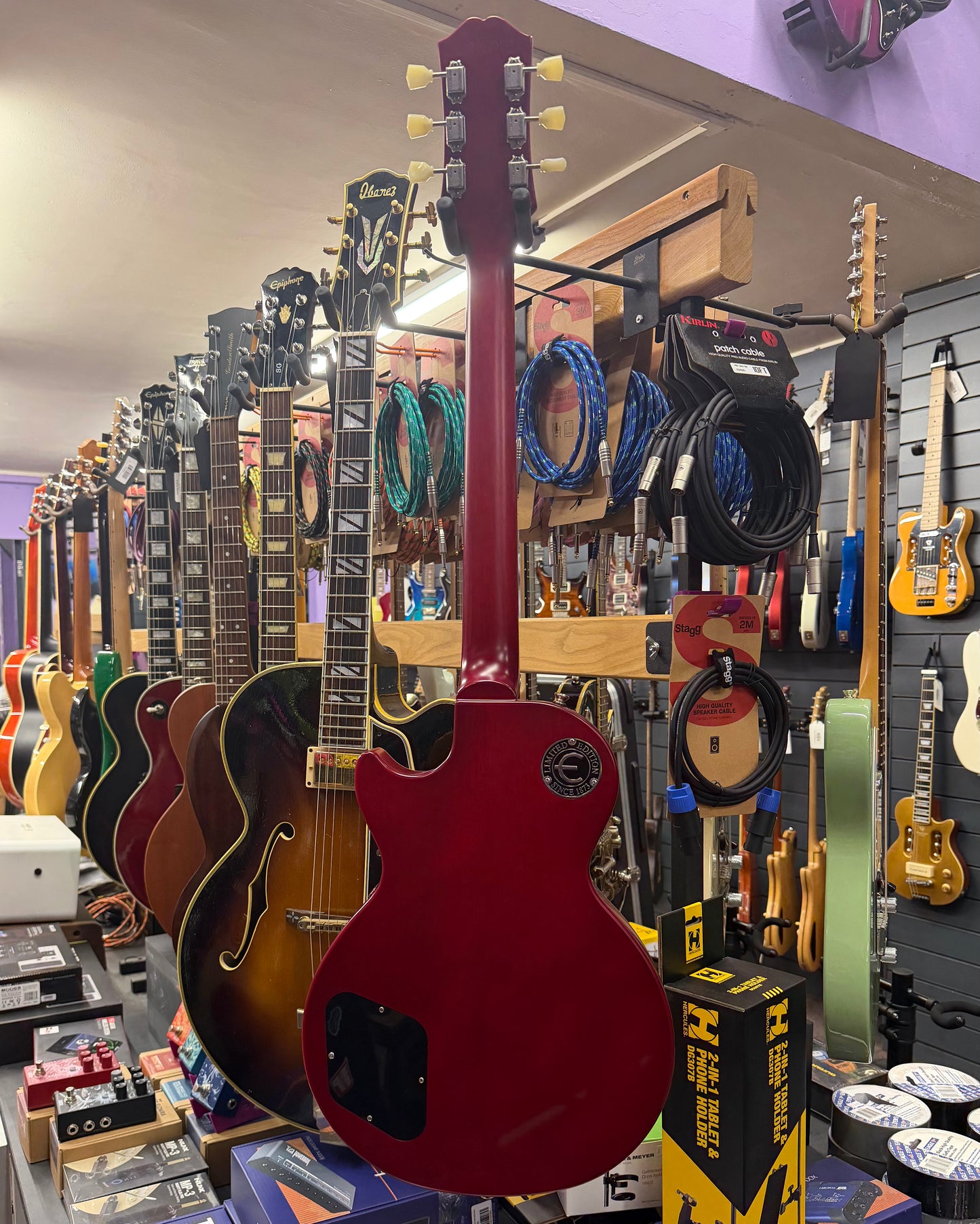 Epiphone Les Paul 1959 Standard Outfit - "Andertons" Aged Lemon Burst