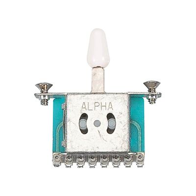 Boston 5-Way Blade Switch - White
