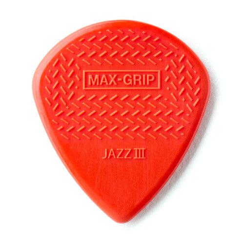 Dunlop Nylon Jazz III Max-Grip (6 pack)