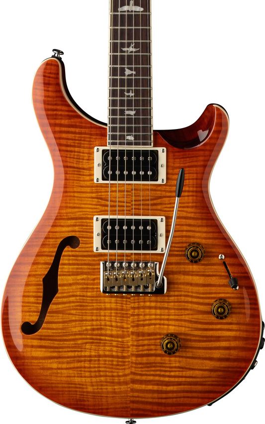 PRS SE Custom 24 Semi-Hollow Piezo - Vintage Sunburst