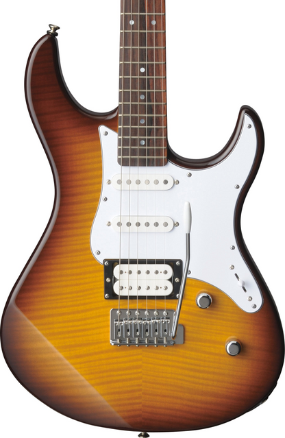 Yamaha PAC212VFM - Tobacco Brown Sunburst