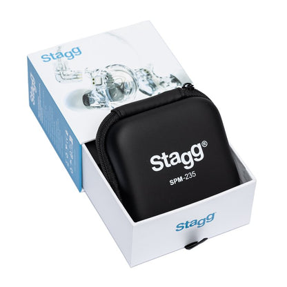 Stagg SPM-235 TR Headphones - Transparent