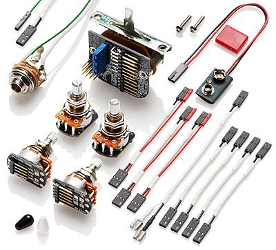 EMG Wiring Kit for 3 Active Pickups