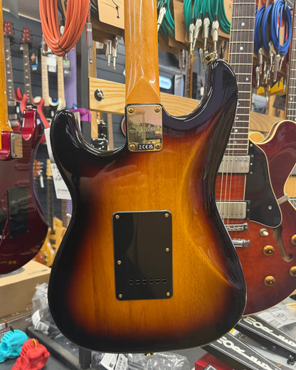 Squier Classic Vibe 60's Stratocaster Gold Hardware - 3-Tone Sunburst