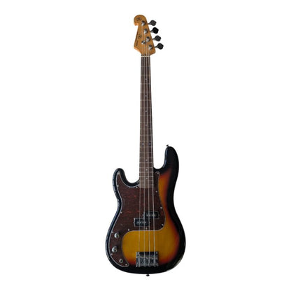 SX P Electric Bass Left-Handed - Sunburst