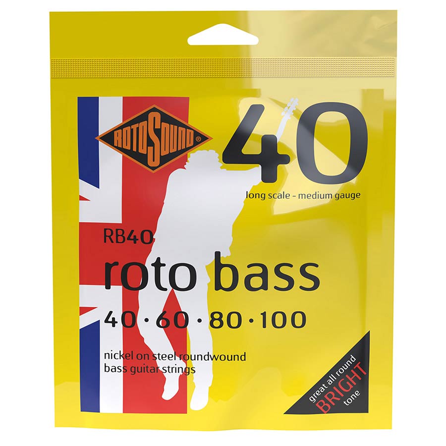 Rotosound Roto Bass string set electric bass nickel wound 40-100